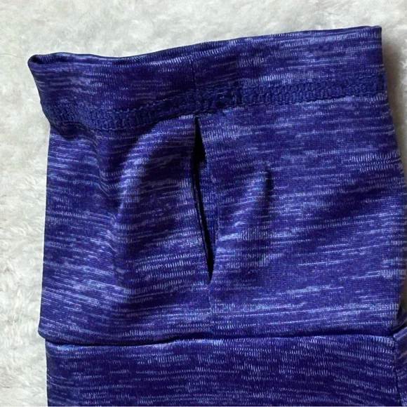 Pinspark Women's Heathered Purple Workout Sporty Zip Hooded Jacket Size M - Picture 5 of 10